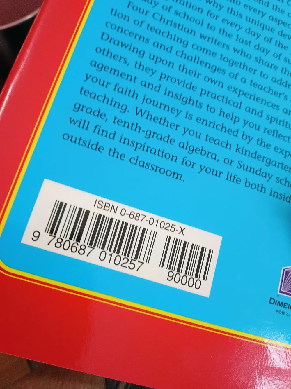365 Meditations for teachers Hard Cover Book New